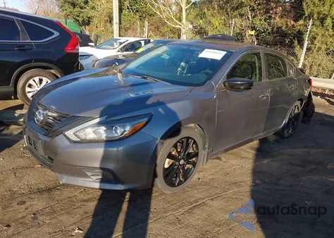 2018 Nissan Altima 2.5 Sr из США, поврежденный, VIN 1N4AL3APXJC296109